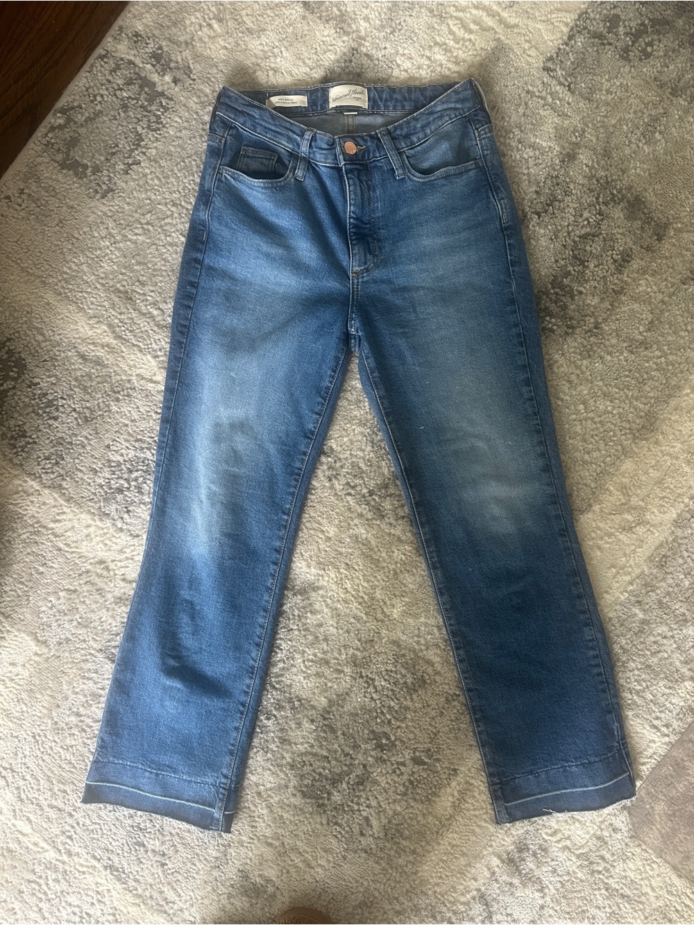 Women's High-Rise Bootcut Jeans Universal Thread Medium Wash Summer Spring Fall